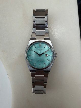 Reloj Tissot PRX Automático Esfera Turquesa