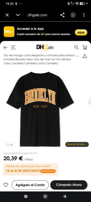 Camiseta Brooklyn Oversize Estilo Universitario