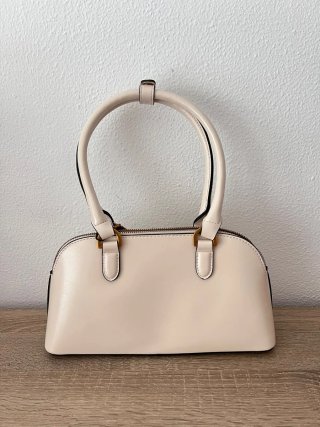 Bolso Steve Madden Beige y Dorado