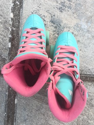 Patines Impala Azul y Rosa