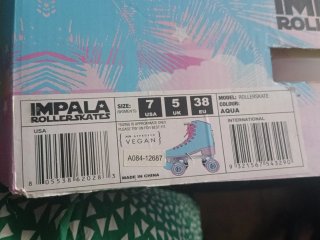 Patines Impala Azul y Rosa