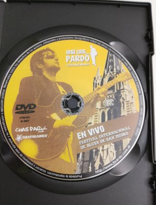 DVD José Luis Pardo & The Mojo Workers