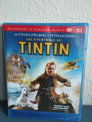 Las Aventuras de Tintín Blu-ray película