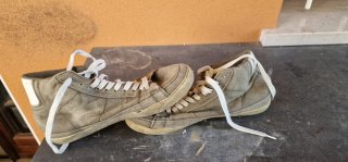 Scarpe uomo verdi alte