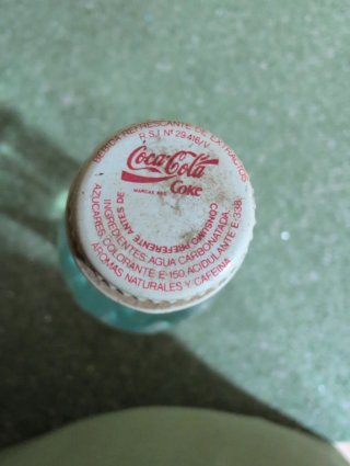 Botella Coca Cola 1 Litro Antigua