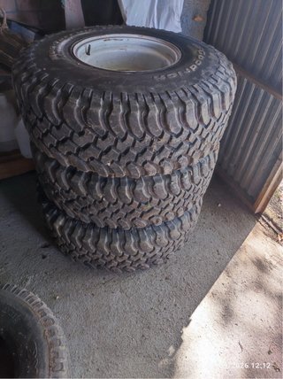 Llantas 15 con Gomas 35x12.5 R15