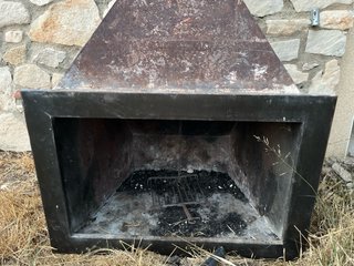 Chimenea de metal