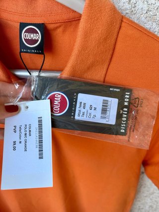 Polo naranja Colmar