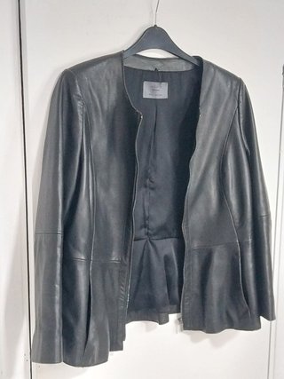 Chaqueta 100% piel. El Corte Inglés Woman, Talla L
