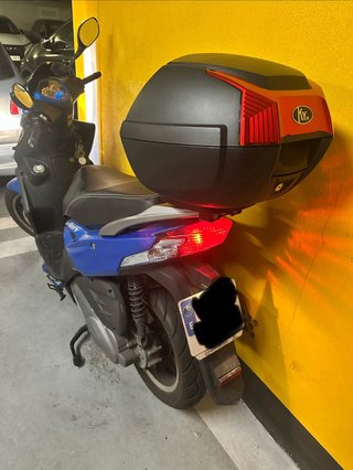 Kymco Agility City 125 Scooter Azul