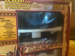 Tren Eléctrico Old West Express G-Scale