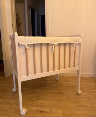 Minicuna Zara Home con ruedas