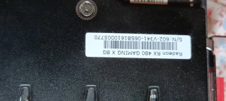 MSI Radeon RX 480 8GB Gráfica