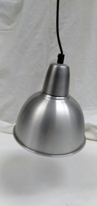 Lámpara de techo colgante de metal ,plateada