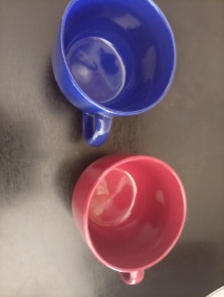 Tazas XXL Azul y Rojo