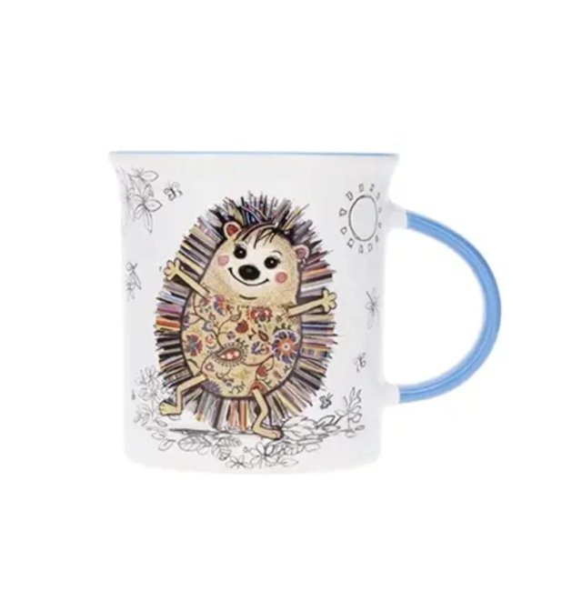 Taza cerámica erizo diseño infantil