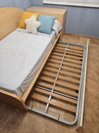 Cama nido de madera 90cm