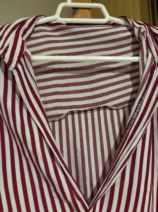 Blusa Bershka Rayas Talla L