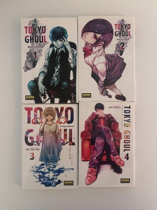 Manga tokyo ghoul tomos del 1 al 4