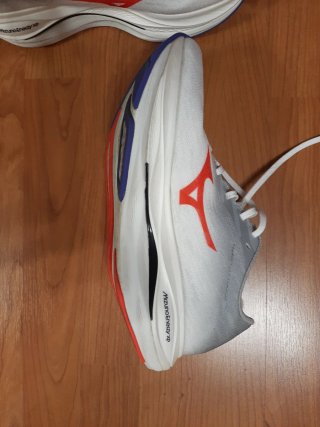 Zapatillas Mizuno Running Naranja Blanco