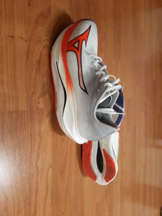 Zapatillas Mizuno Running Naranja Blanco