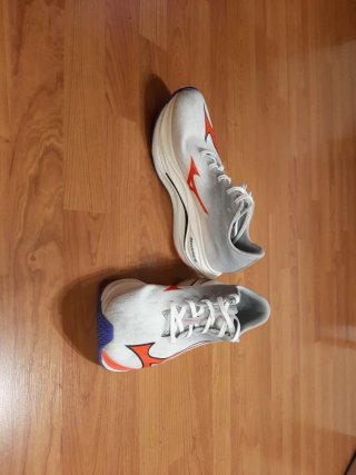 Zapatillas Mizuno Running Naranja Blanco