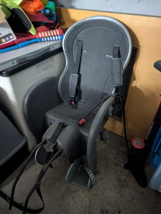 Sillita bici niño