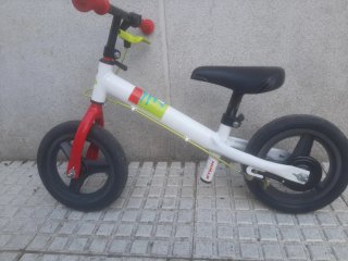 Bici sin pedales infantil