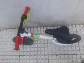 Bici sin pedales infantil