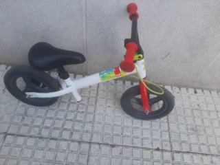 Bici sin pedales infantil