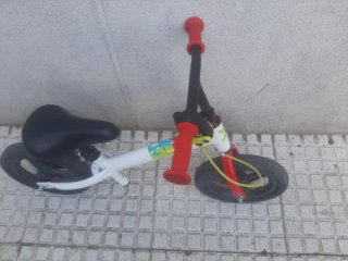 Bici sin pedales infantil