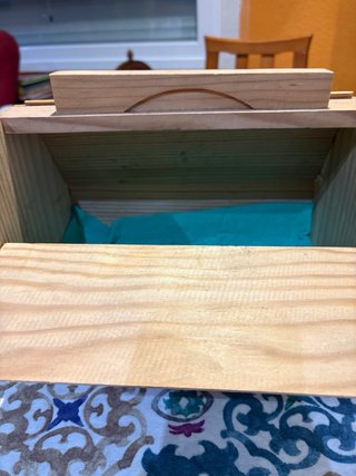 Caja Limpia Calzado Madera