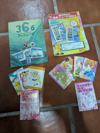 Lote Anime Manga Cartas y Folletos 2004-2005