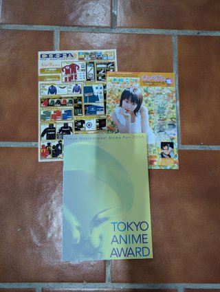 Lote Anime Manga Cartas y Folletos 2004-2005
