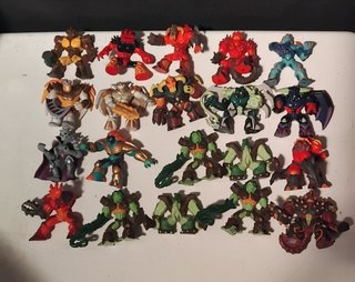 Lote Figuras Acción Monstruos Fantasía