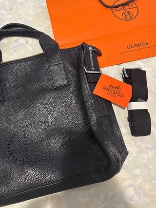 Maletín Negro Hermes