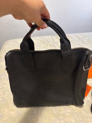Maletín Negro Hermes