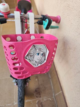 Bicicleta niña rosa 6 años