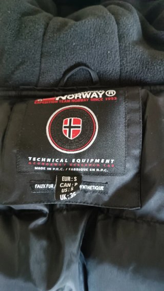 Parka Geographical Norway Talla S Negra