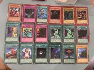 Lotto di Carte Yu-Gi-Oh! 1ª Edizione