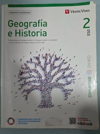Libro de Geografía e Historia de 2⁰ de ESO