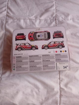 Maqueta de mini countryman wrc