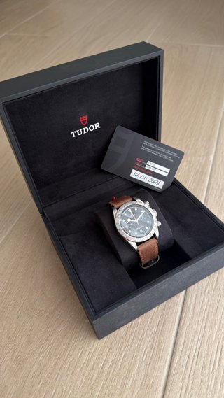 Tudor Black Bay Chrono negro 41mm