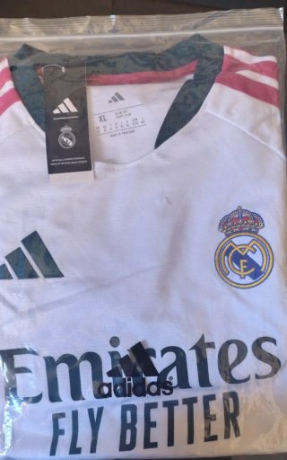 Camiseta Real Madrid Adidas Talla XL