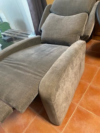 Sillón individual gris