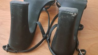 Sandalias de tacón negras MARIA MARE
