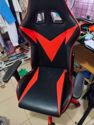 Silla Gaming Negra y Roja