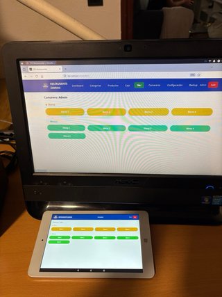 TPV ZAMVAS con Impresoras y TABLET