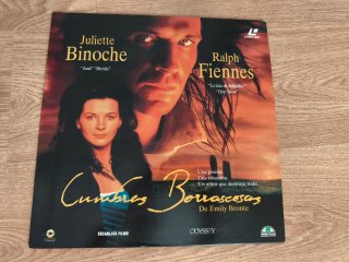 Laser Disc Cumbres Borrascosas Juliette Binoche