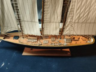 Maqueta de velero 3 mástiles